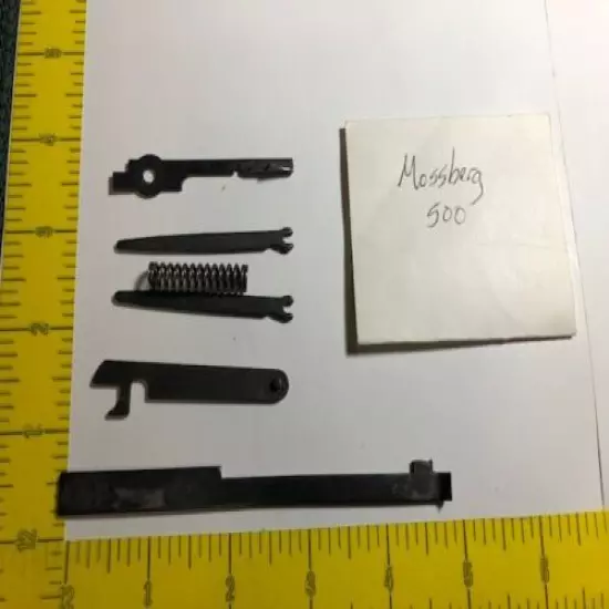 Parts lot for Mossberg 500 Ejector, Mainspring, Cartridge Stop, Mainspring Guide