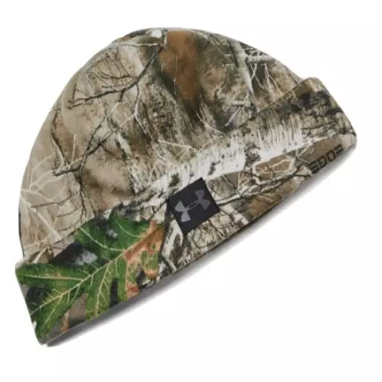 Under Armour Storm Camo Beanie HUNTING Fleece Lined