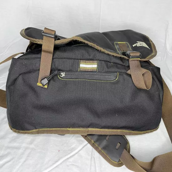 The North Face Never Stop Exploring Messenger Laptop Bag Black & Brown