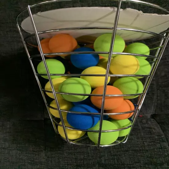 42 Foam Balls in Bucket (perfect For Nerf Guns!)