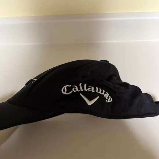 Callaway Golf XHOT Black Stretch Cap Hat Adjustable