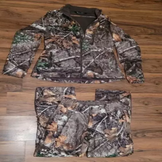 Womens Under Armour Camo Pants 6 And Jacket M Realtree EDGE Pattern