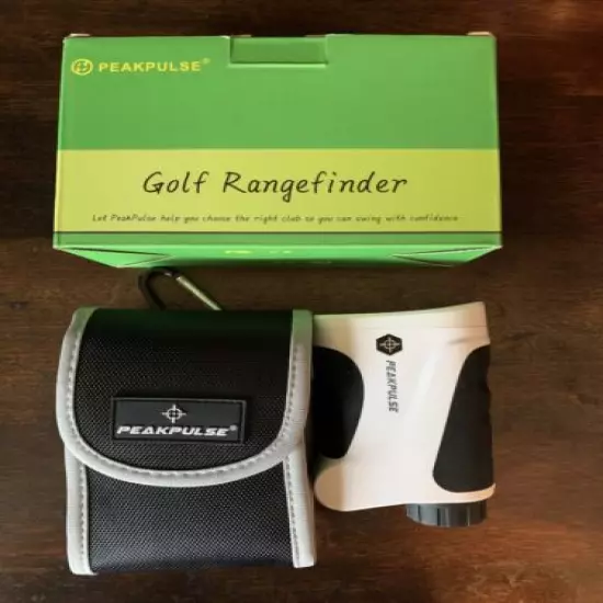 Peakpulse 6pro Golf Rangefinder With Slope 500 Yard Range