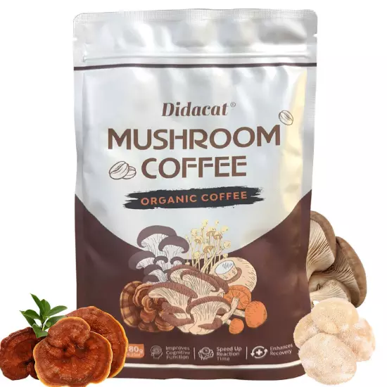 New RYZE Mushroom Coffee Organic Coffee 30 Servings in one Pack