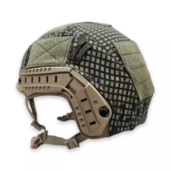 Night Desert Camouflage Ops Core Helmet Cover