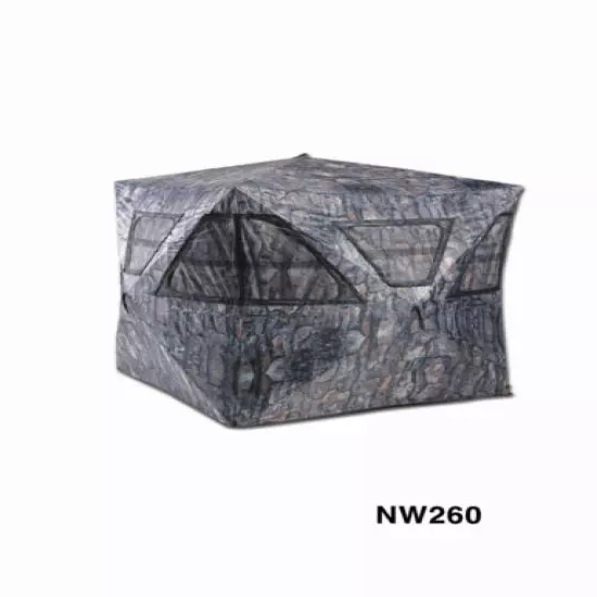 Hub Style Hunting Ground Blind | NW260 | 60" x 60" x 67" | Fits 1-2 People