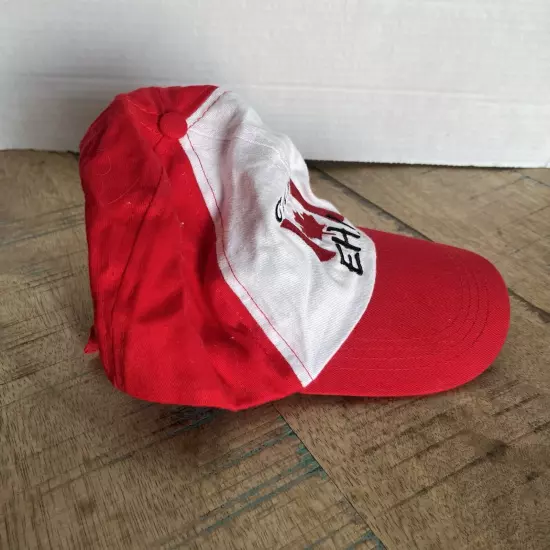 Canada Flag EH! Hat Red Hat Adjustable Adult Size Red Hat Baseball Cap