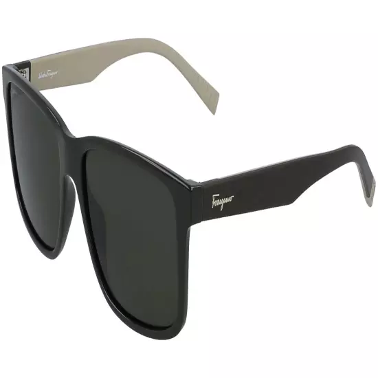 Salvatore Ferragamo Men's Soft Rectangle Sunglasses SF938S - Italy