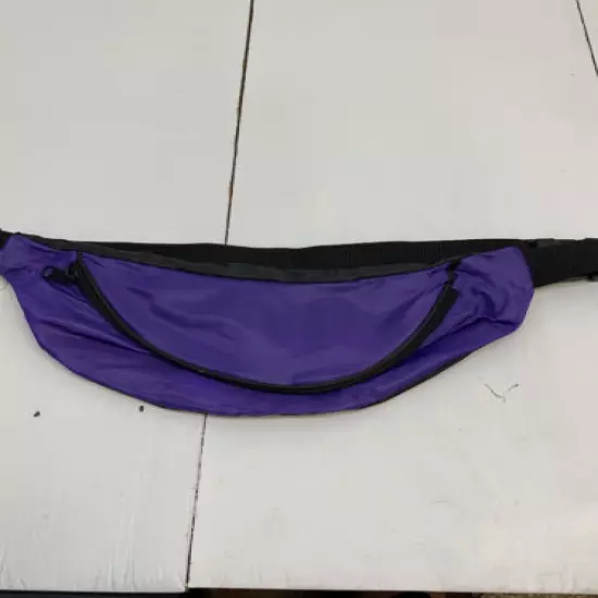 Hit Fanny Pack Unisex Northwestern Missouri Purple Zip Up Adjustable