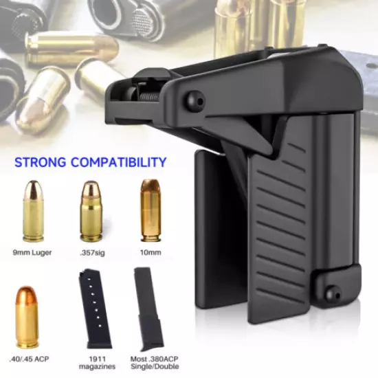 2 x Universal Sylvan Raptor Pistol Speed Loader for Magazines from.380 9mm.45ACP