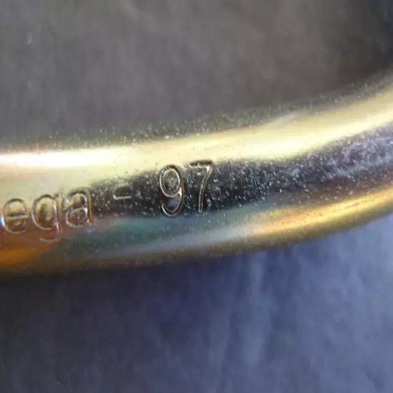 OMEGA - STEEL CARABINER - - # MD716S3 - NEW OLD STOCK -40 KN- MADE @ USA