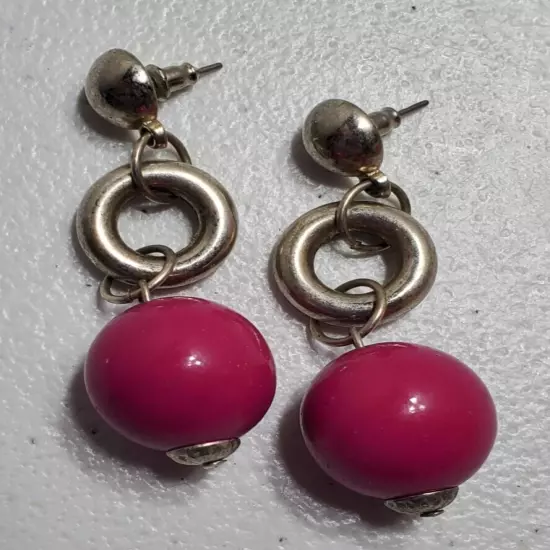 Women's Pink Dangle Earrings