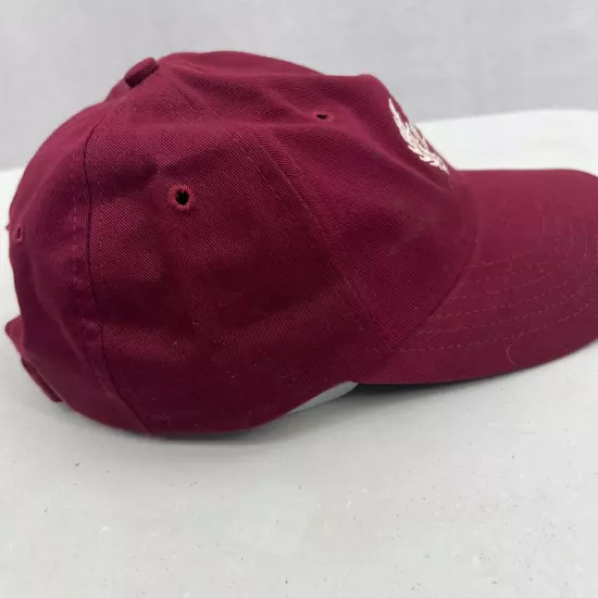 Cypress Bay Golf Club Men's Hat Maroon White Adjustable Strapback Baseball Cap