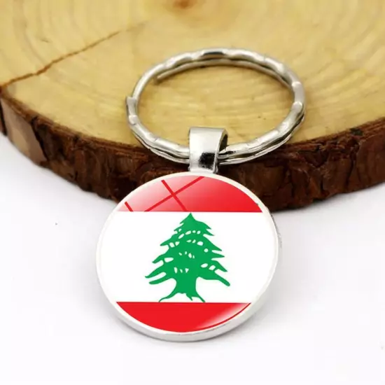 Lebanon Ethnic Keyrings Jewelry Alloy Keychains Adorment GXD