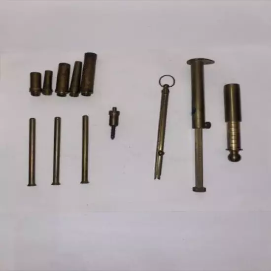 Asortment Of Brass Black Powder Gun/ Pistol Tools