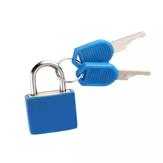 Suitcase Lock Mini Padlock with Key Small Locks for Schoolbag Backpack Luggage