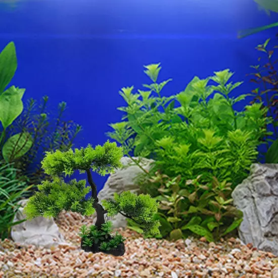 Fish Tank Simulation Water Plan Fish Tank Decoration, Sand Table Deco