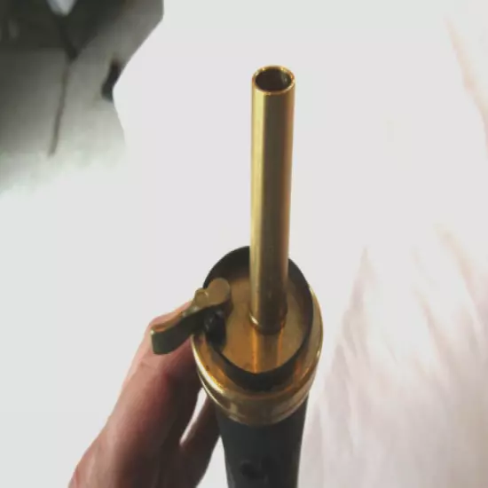 Vintage Brass Powder Flask