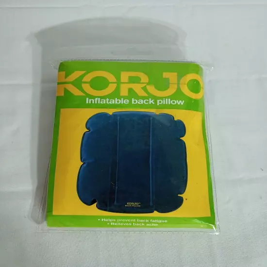 KORJO Travel Inflatable Back Pillow BP25 free postage 