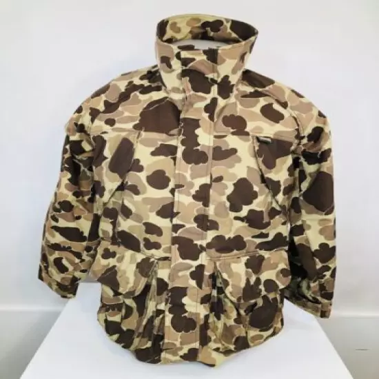 REMINGTON - Mens Small GORE-TEX Duck Hunting CAMOUFLAGE Made in USA Jacket