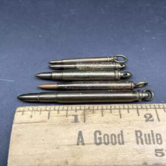 5 Diff Shell Cartridges Special Forces Military Honors Sharp Shooter Winchester