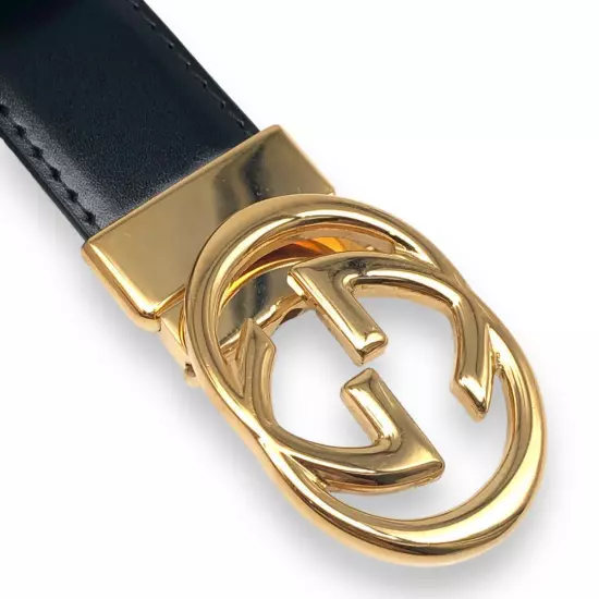 Gucci Reversible Interlocking G Belt Gold