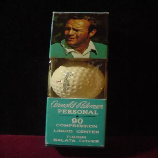 Vintage Arnold Palmer Personal Distance Golf Balls 3 New In sleeve Model GB 900+