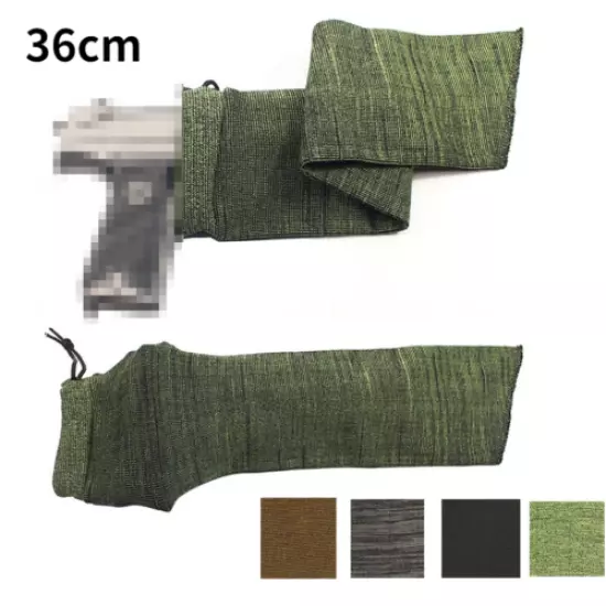 Tactical 14" Pistol Handgun Sleeves Gun Sock Protective Cover Bag Hunting Pouch