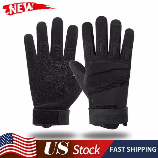 Tactical Gloves for Men Combat Hunting Shooting Military Army Full Finger Gloves