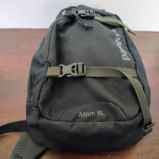 Patagonia Atom Sling Bag Black Dark Gray Clean Great Condition 