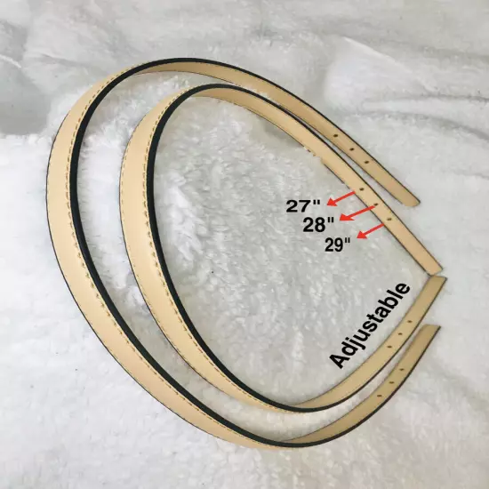 Replacement Straps Beige/cream 1/2”wide NEW