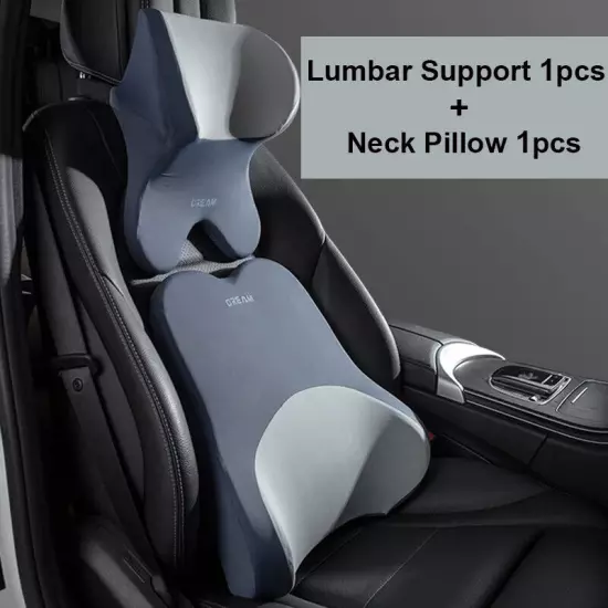 Car Support Headrest Neck Pillow Support Universal Lumbar Pillow Back Support