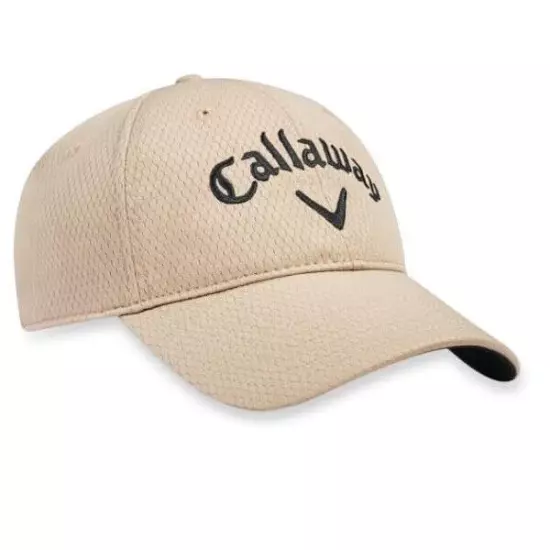 Callaway Mens Performance Side Crest Unstructured Hat Golf Cap - 5217333 - Kahki