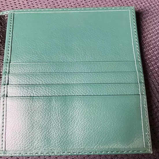 Rolex Passport Case H14.5xW10.7x7.5cm Green Ref.0068.08.34 1990s Unused