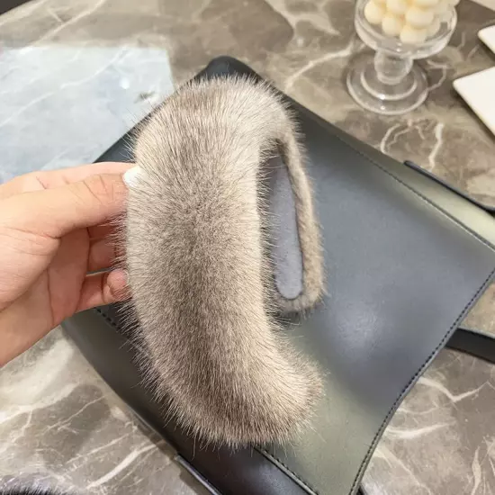 New Arrival Women winter 100% Real Mink Fur Headbands Real Fur Hair Band Lady