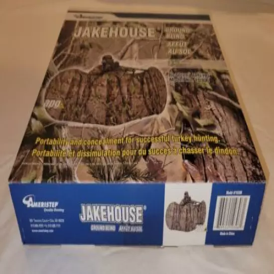 Ameristep Jakehouse Blind Realtree APG HD Model Number 10306 Turkey Hunting 