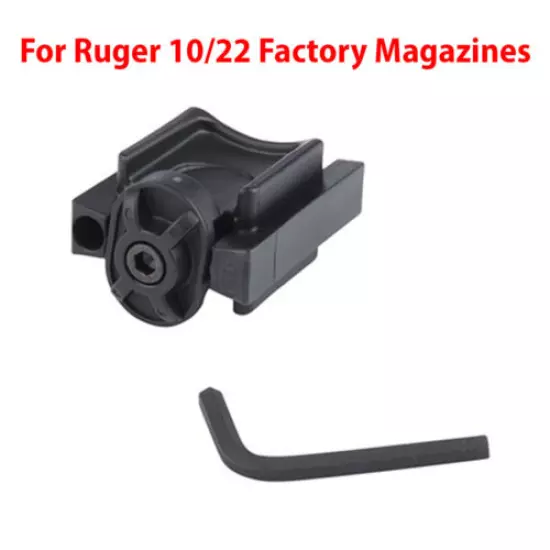 10/22 Mag Connector Black For Ruger 10/22 Rifle OEM Rotary 10 Rd Mags [