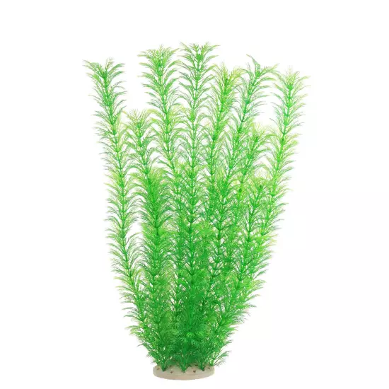 Aquarium Plastic Plants Large, Artificial Plastic Long Fish Tank Plants Decor...