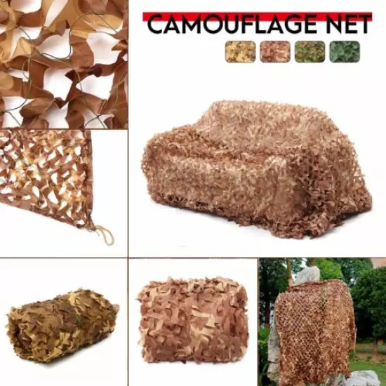 Net Military Camouflage Camo Single Woodland Netting Army Tent Shade