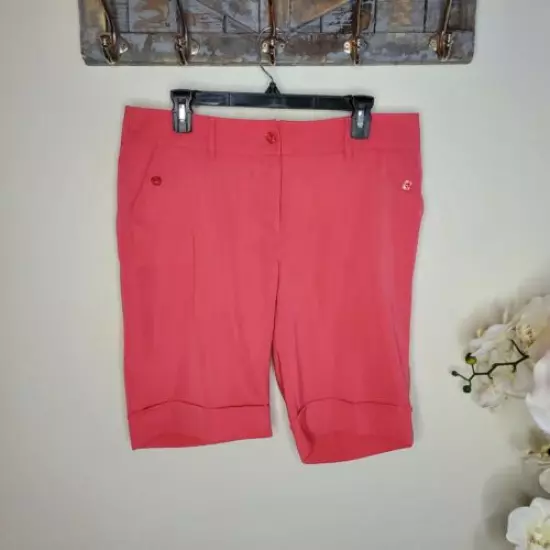 AUR Womens Pink Golf Comfort Shorts Size 10 Condition "Pre-owned"