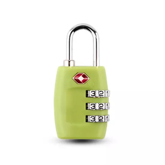 3X TSA Approved Luggage Lock Travel 3 Digit Combination Bags Suitcase Padlock