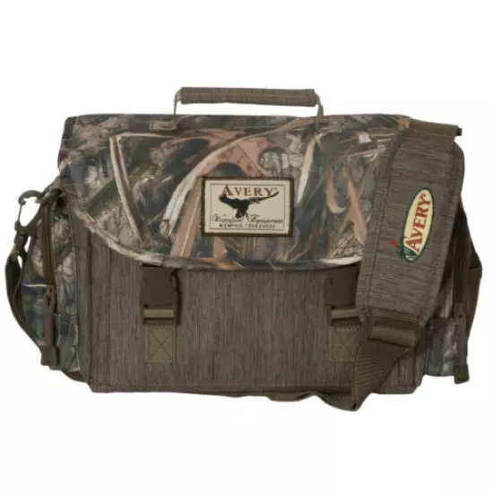 Avery Finisher 2.0 Blind Bag Mossy Oak Habitat Camo Duck Floating Gear Pack