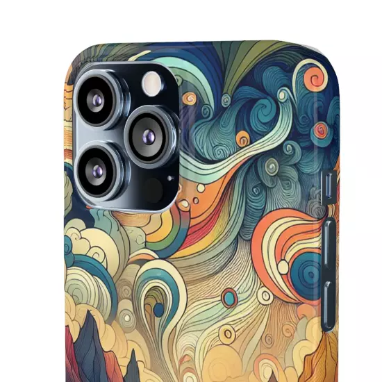 FASHION JUNKY - Psychedelic Snap Phone Case