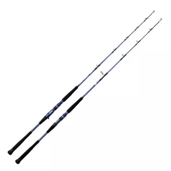 Jigging Fishing Rod Pole Boat Spinning Casting Carbon 22-32kg Drag Power Fast S