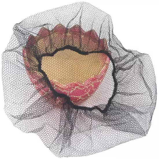 Pack of 100 Disposable 24" Honeycomb Hair Nets Nylon Breathable Caps Head Cover