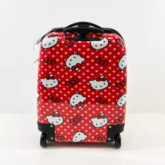 HELLO KITTY 16.5 Inch Telescopic Youth Carry-on Luggage Suitcase