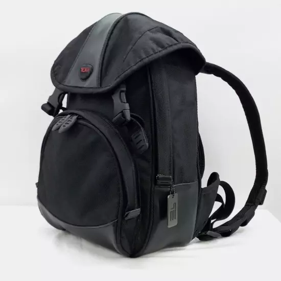 Tumi Rucksack A4 Storage Large Capacity Leather Nylon Black