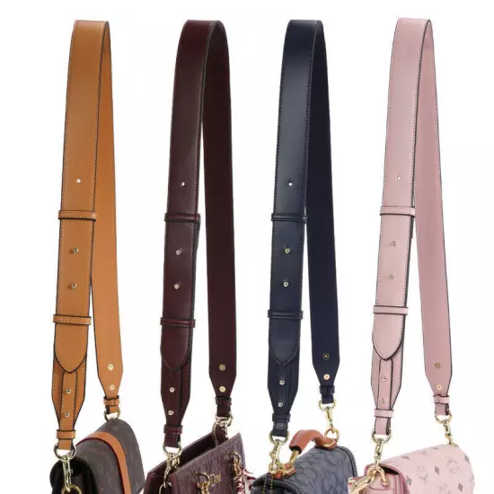 Replacement Adjustable Leather Shoulder Strap for Crossbody Shoulder Bag Purse