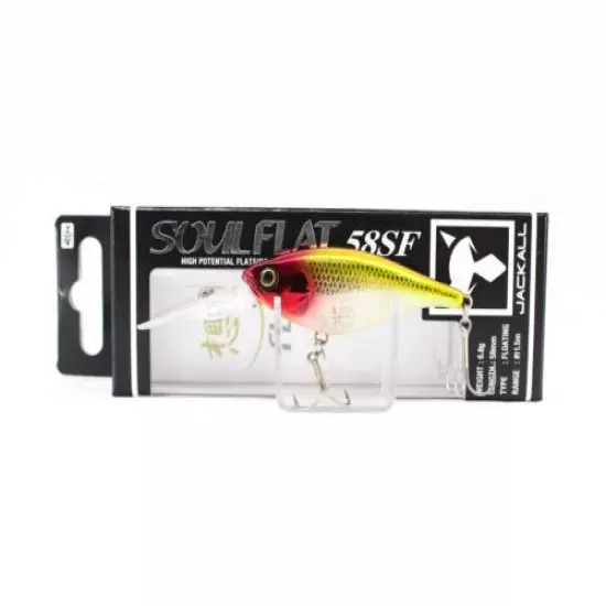 Jackall Soul Flat 58SF Floating Lure Uroko HL Crown (5473)