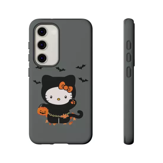 HALLOWEEN HELLO KITTY Phone Case, iPhone and Samsung Glossy Tough Phone Cases